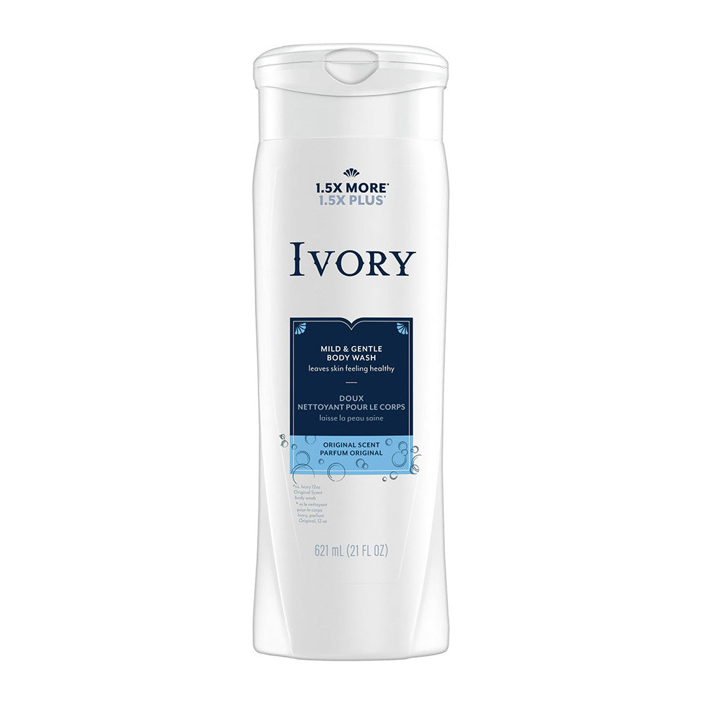Ivory Body Wash Original Free of Dyes, 21 Oz